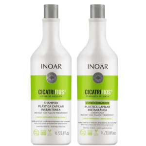 Inoar Cicatrifios Kit - Shampoo 1L + Condicionador 1L