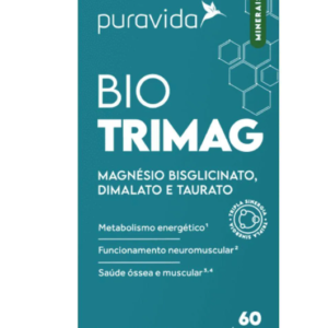BioTrimag Trimagnésio Puravida 60 cápsulas