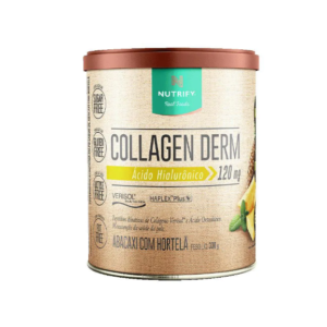 Colágeno Collagen Derm Nutrify sabor Abacaxi com Hortelã 300g