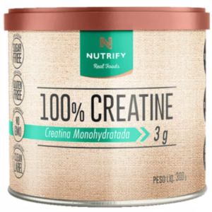 Creatina Monohidratada 100% Creatine Nutrify 300g