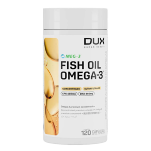 Fish Oil Ômega 3 Dux Nutrition 120 Cápsulas