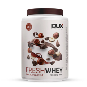 Fresh Whey Chocolate Belga e Avelã Dux Nutrition 900g