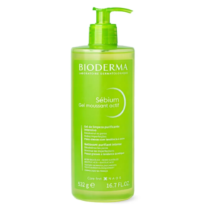 Gel de Limpeza Antiacne Sébium Gel Moussant Actif 500ml