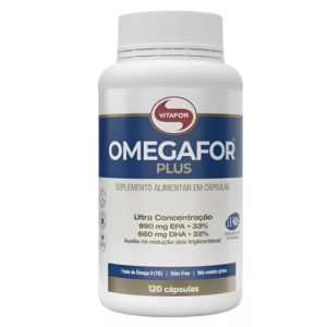 Omegafor Plus Ômega 3 Vitafor 120 Cápsulas