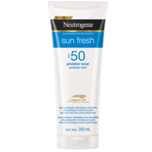 Protetor Solar Corporal Neutrogena Sun Fresh FPS 50 200ml