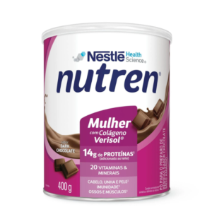 Suplemento Alimentar Nutren Beauty sabor chocolate 400g