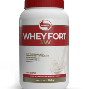 Whey Fort 3W Neutro 900g