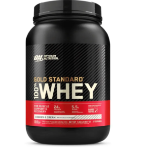 Whey Protein Gold Standard 100% Optimum Nutrition sabor Cookies 907g