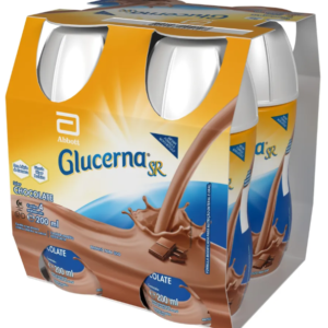 Suplemento Alimentar Glucerna SR Chocolate 200ml Kit com 4 unidades